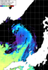 NOAA人工衛星画像:日本海, パス=20240424 12:48 UTC