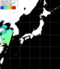 NOAA人工衛星画像:日本全域, パス=20240425 02:45 UTC