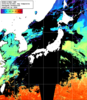 NOAA人工衛星画像:日本全域, 1日合成画像(2024/04/26UTC)