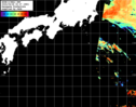 NOAA人工衛星画像:黒潮域, パス=20240426 00:37 UTC