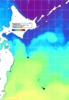 NOAA人工衛星画像:親潮域, 1週間合成画像(2024/04/01～2024/04/07UTC)