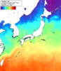 NOAA人工衛星画像:日本全域, 1週間合成画像(2024/04/02～2024/04/08UTC)