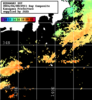 NOAA人工衛星画像:神奈川県近海, 1日合成画像(2024/04/08UTC)