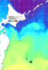 NOAA人工衛星画像:親潮域, 1週間合成画像(2024/04/02～2024/04/08UTC)