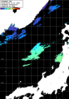 ひまわり人工衛星:日本海,16:59JST,1時間合成画像