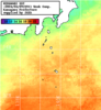 NOAA人工衛星画像:神奈川県近海, 1週間合成画像(2024/04/03～2024/04/09UTC)