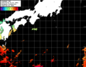 ひまわり人工衛星:黒潮域,09:59JST,1時間合成画像