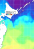 NOAA人工衛星画像:親潮域, 1週間合成画像(2024/04/04～2024/04/10UTC)
