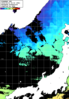 ひまわり人工衛星:日本海,18:59JST,1時間合成画像