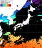 ひまわり人工衛星:日本全域,20:59JST,1時間合成画像