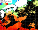 NOAA人工衛星画像:黒潮域, 1日合成画像(2024/04/11UTC)