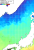 NOAA人工衛星画像:日本海, 1週間合成画像(2024/04/05～2024/04/11UTC)