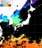 ひまわり人工衛星:日本全域,04:59JST,1時間合成画像