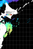 ひまわり人工衛星:親潮域,13:59JST,1時間合成画像