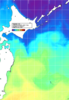 NOAA人工衛星画像:親潮域, 1週間合成画像(2024/04/06～2024/04/12UTC)