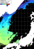 ひまわり人工衛星:日本海,03:59JST,1時間合成画像