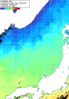 NOAA人工衛星画像:日本海, 1日合成画像(2024/04/12UTC)