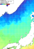 NOAA人工衛星画像:日本海, 1週間合成画像(2024/04/06～2024/04/12UTC)