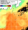NOAA人工衛星画像:神奈川県近海, 1日合成画像(2024/04/13UTC)
