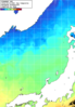 NOAA人工衛星画像:日本海, 1日合成画像(2024/04/13UTC)