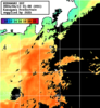 ひまわり人工衛星:神奈川県近海,06:59JST,1時間合成画像