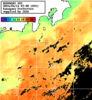 ひまわり人工衛星:神奈川県近海,16:59JST,1時間合成画像