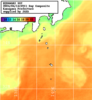 NOAA人工衛星画像:神奈川県近海, 1日合成画像(2024/04/14UTC)