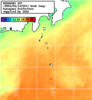 NOAA人工衛星画像:神奈川県近海, 1週間合成画像(2024/04/08～2024/04/14UTC)