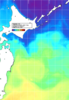 NOAA人工衛星画像:親潮域, 1週間合成画像(2024/04/08～2024/04/14UTC)