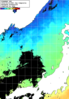 NOAA人工衛星画像:日本海, 1日合成画像(2024/04/15UTC)