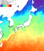 NOAA人工衛星画像:日本全域, 1週間合成画像(2024/04/10～2024/04/16UTC)