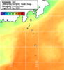 NOAA人工衛星画像:神奈川県近海, 1週間合成画像(2024/04/10～2024/04/16UTC)