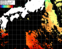 ひまわり人工衛星:黒潮域,04:59JST,1時間合成画像
