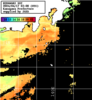ひまわり人工衛星:神奈川県近海,12:59JST,1時間合成画像