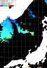 ひまわり人工衛星:日本海,23:59JST,1時間合成画像