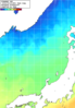 NOAA人工衛星画像:日本海, 1週間合成画像(2024/04/12～2024/04/18UTC)