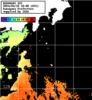 ひまわり人工衛星:神奈川県近海,03:59JST,1時間合成画像