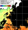 ひまわり人工衛星:神奈川県近海,05:59JST,1時間合成画像