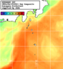 NOAA人工衛星画像:神奈川県近海, 1日合成画像(2024/04/19UTC)