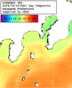 NOAA人工衛星画像:沿岸～伊豆諸島, 1日合成画像(2024/04/19UTC)