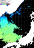 ひまわり人工衛星:日本海,00:59JST,1時間合成画像
