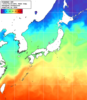 NOAA人工衛星画像:日本全域, 1週間合成画像(2024/04/14～2024/04/20UTC)