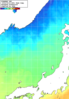 NOAA人工衛星画像:日本海, 1週間合成画像(2024/04/15～2024/04/21UTC)