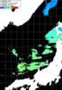 ひまわり人工衛星:日本海,07:59JST,1時間合成画像