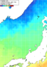 NOAA人工衛星画像:日本海, 1週間合成画像(2024/04/16～2024/04/22UTC)
