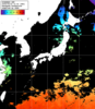 ひまわり人工衛星:日本全域,19:59JST,1時間合成画像