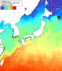 NOAA人工衛星画像:日本全域, 1週間合成画像(2024/04/17～2024/04/23UTC)
