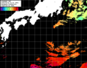 ひまわり人工衛星:黒潮域,08:59JST,1時間合成画像