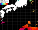 ひまわり人工衛星:黒潮域,20:59JST,1時間合成画像