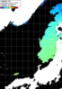 ひまわり人工衛星:日本海,09:59JST,1時間合成画像